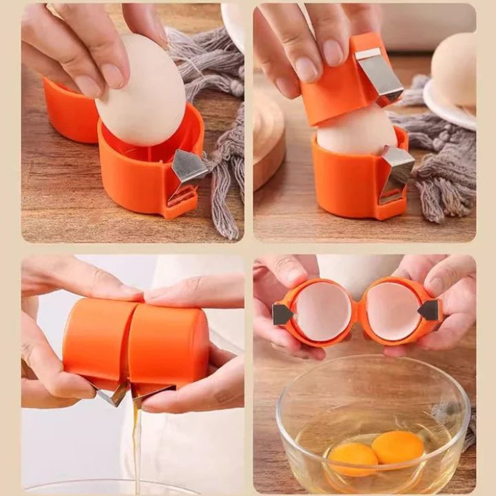 1+1 Free | Egg Cracker – Effortlessly Opening Eggs!