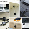 Magnetic Cable Organizer | Desktop Cord Management Hub | Adhesive & Residue-Free