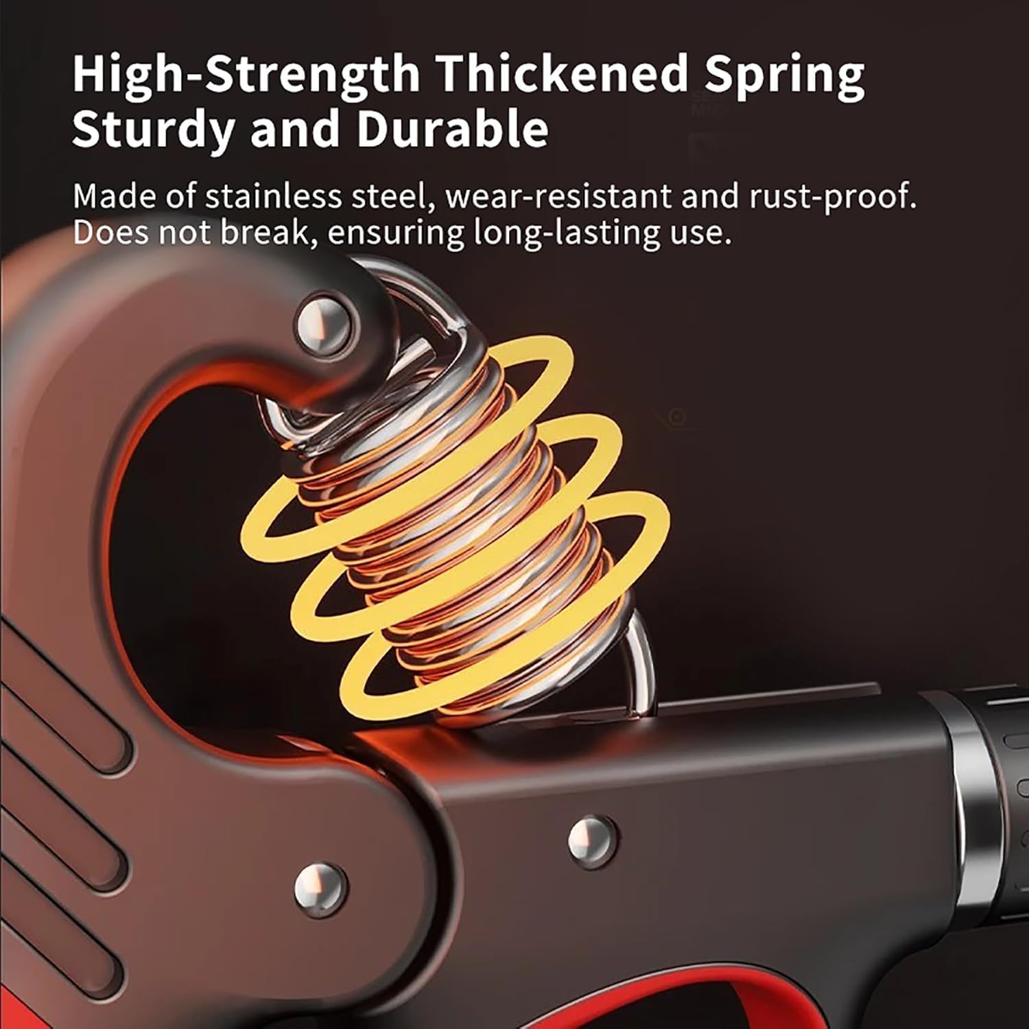 Adjustable Hand Grip Strengthener | 5–100KG Resistance | Rep Counter | Non-Slip Handles