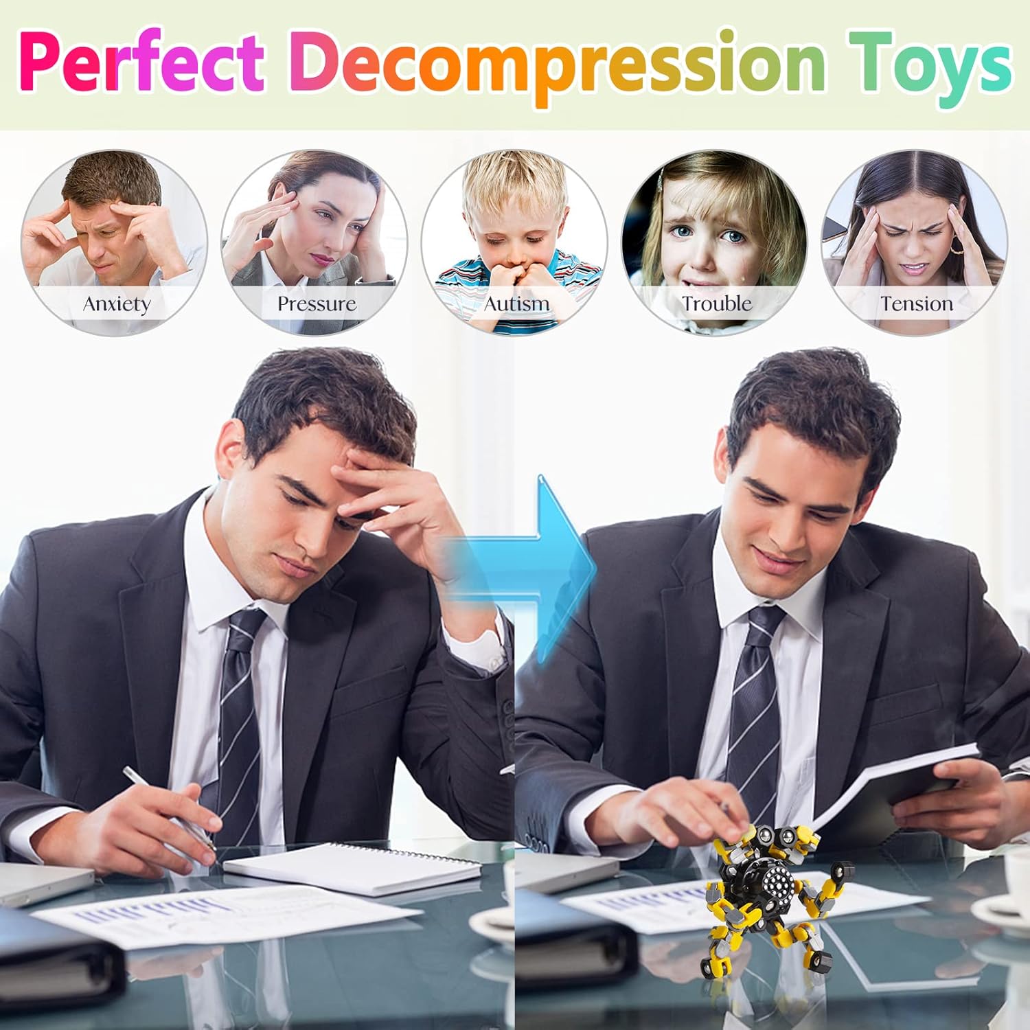 FidgetTwist™ Dynamic Relaxation Aid