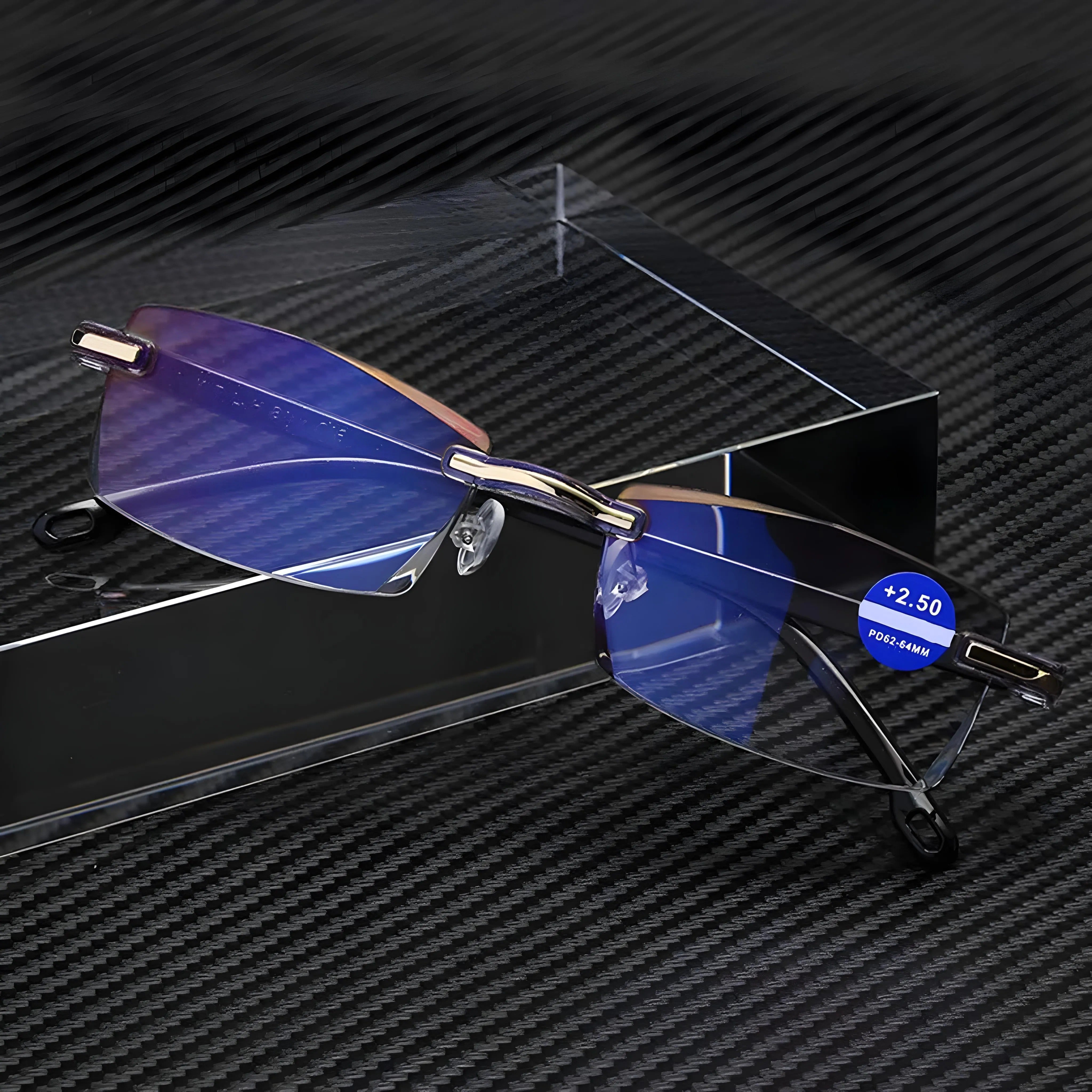 Progressive Reading Glasses | RayGuard™ Blue Light Blocking Lenses | Anti-Glare & Scratch-Resistant | 1+1 Free Offer