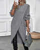 Emma | Luxurious Knit Dress with Slit for Women