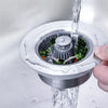 Drain Strainer & Stopper | 304 Stainless Steel + ABS | Anti-Clog Basket | Fits Standard Kitchen Sinks