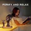 Incense Burner Statue | Artistic Resin Design | Backflow Smoke Effect | 7.8 in