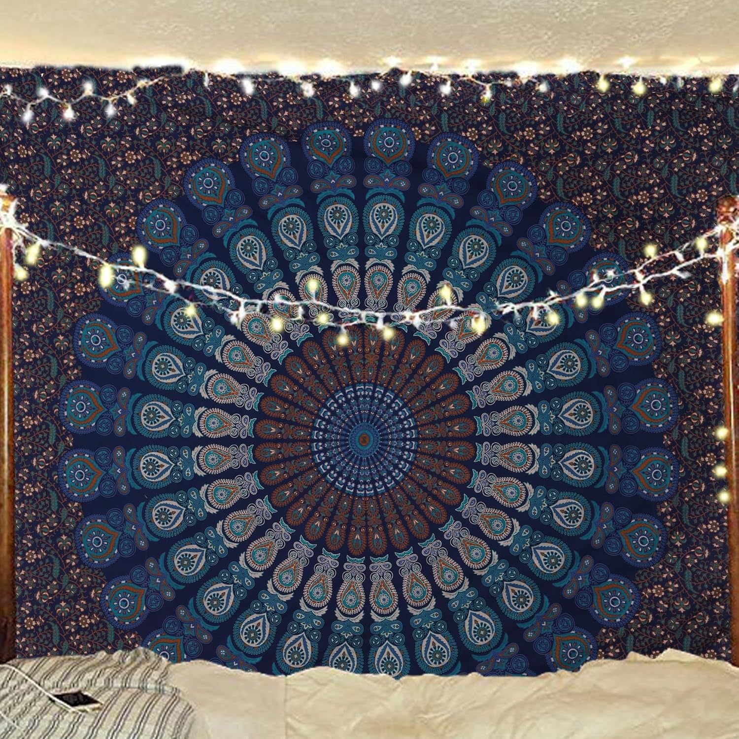 Indian Mandala Tapestry