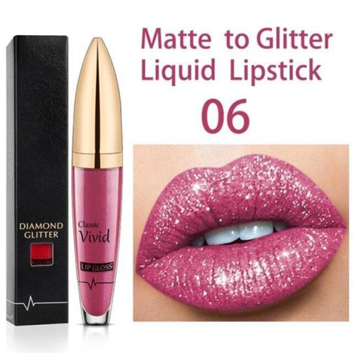 Lip Gloss Set | Long-Lasting Matte & Glitter Finish | 18 Colors | Waterproof