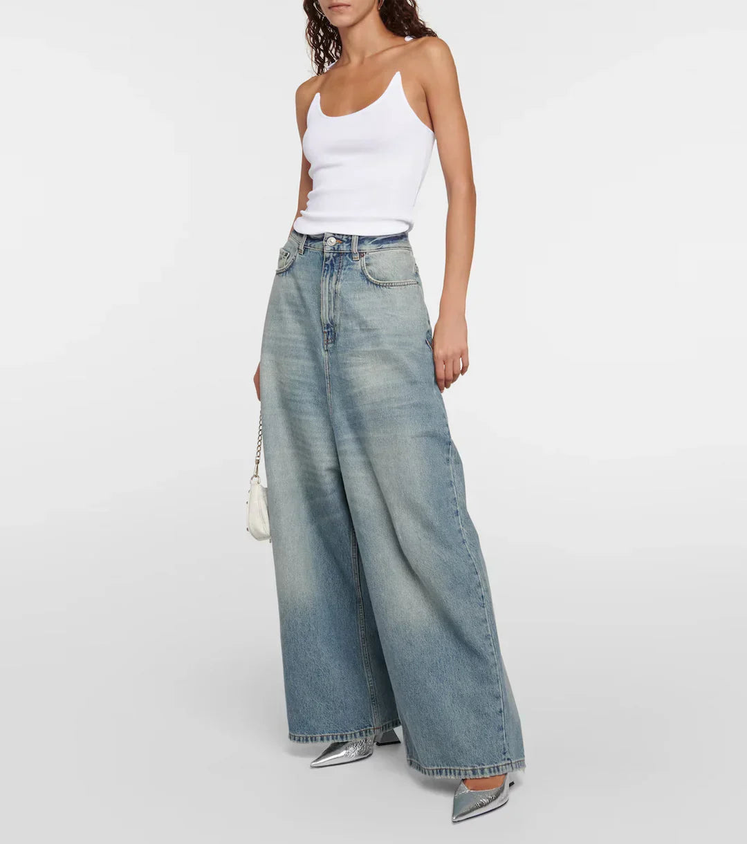 Women’s Ribbed Top | Invisible Straps | Fitted Silhouette