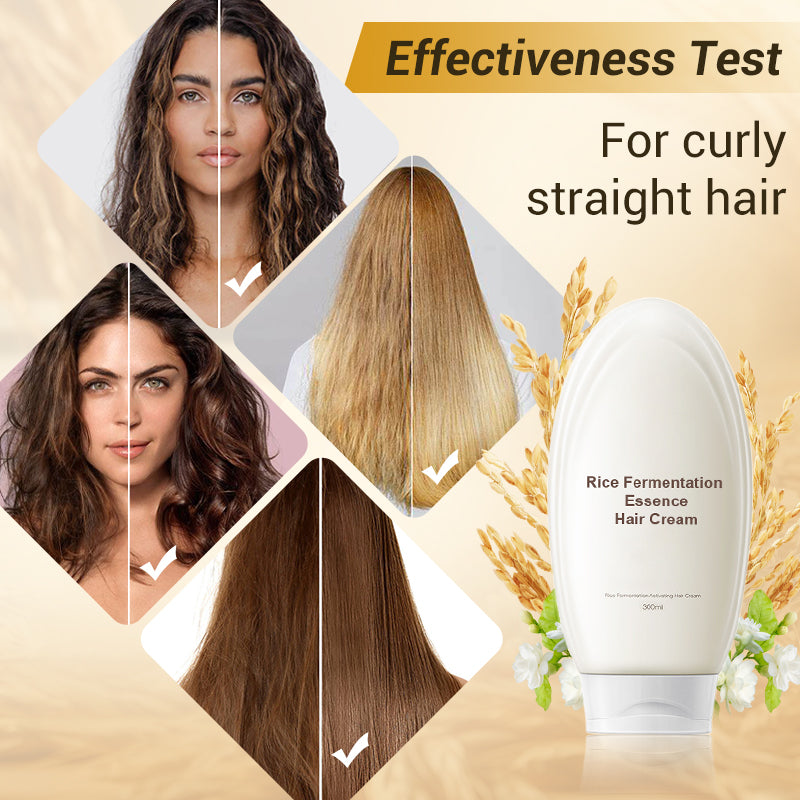 Rice Essence Hair Treatment | Fermented Formula | Deep Repair & Shine Boost Cream
