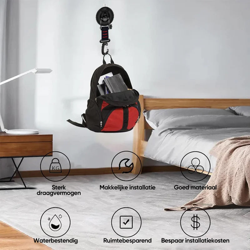PowerHook™ Powerful Suction Hold