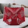 Women’s Mid-Waist Lace Panties | Seamless No-Show | Stretch Fit with Cotton Gusset