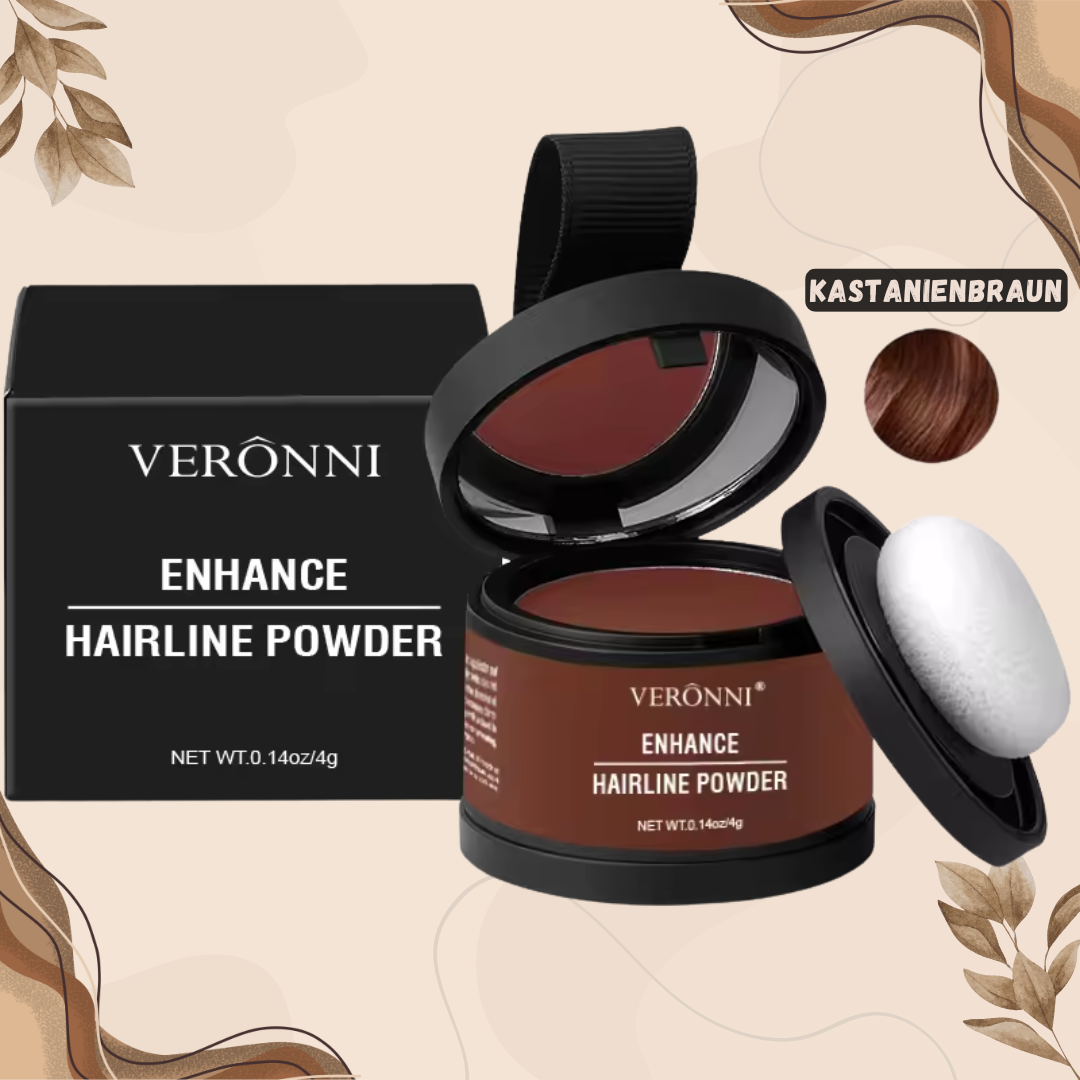 Hair Shadow Powder | Natural Hairline & Brow Filler | Waterproof & Long-Lasting
