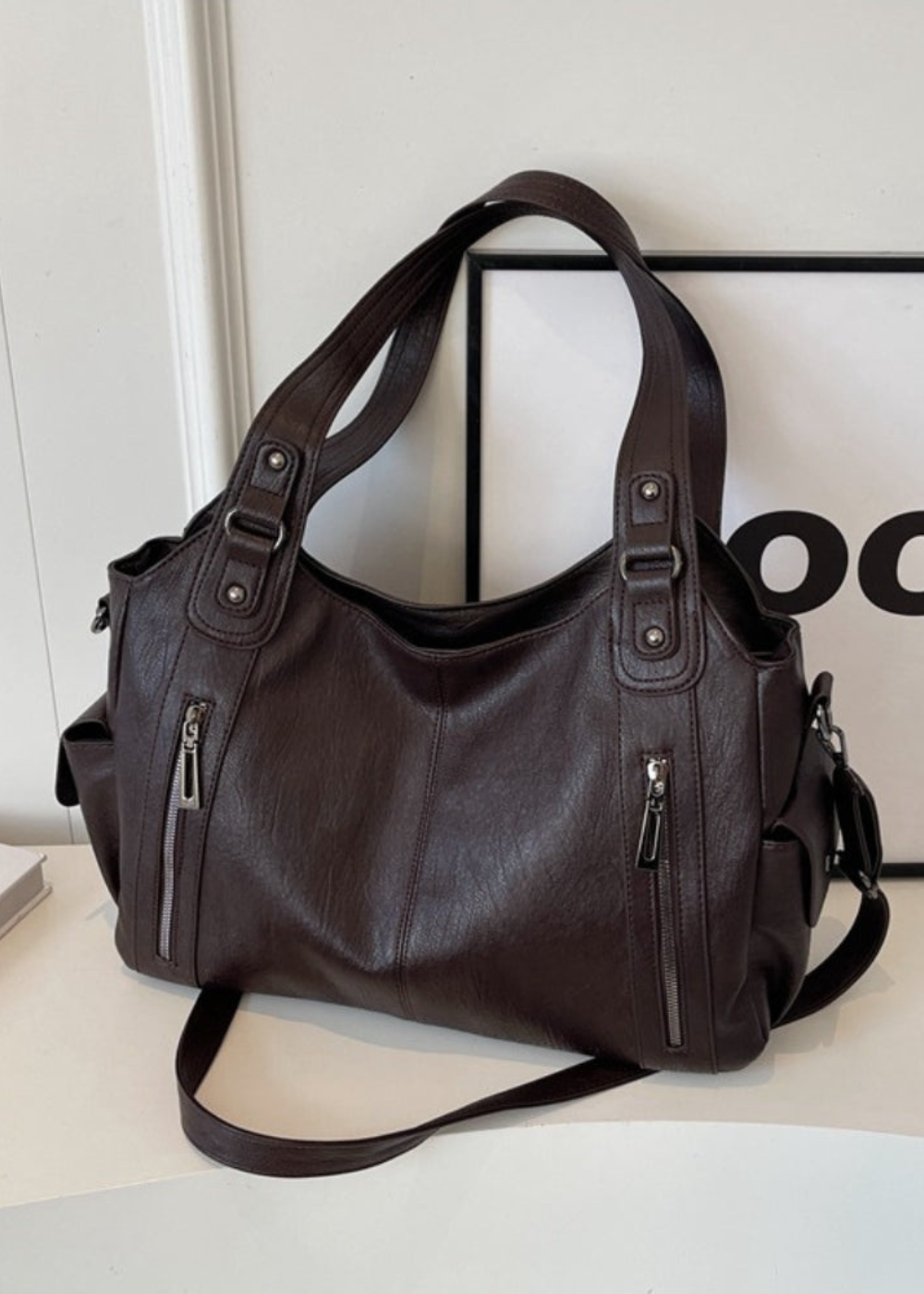 Women’s Tote Bag | Vegan Leather | Spacious Everyday Handbag for Work & Travel