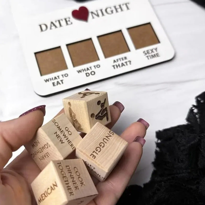 LoveDice - Discover new adventures with 4 dice for romantic evenings | 50% DISCOUNT