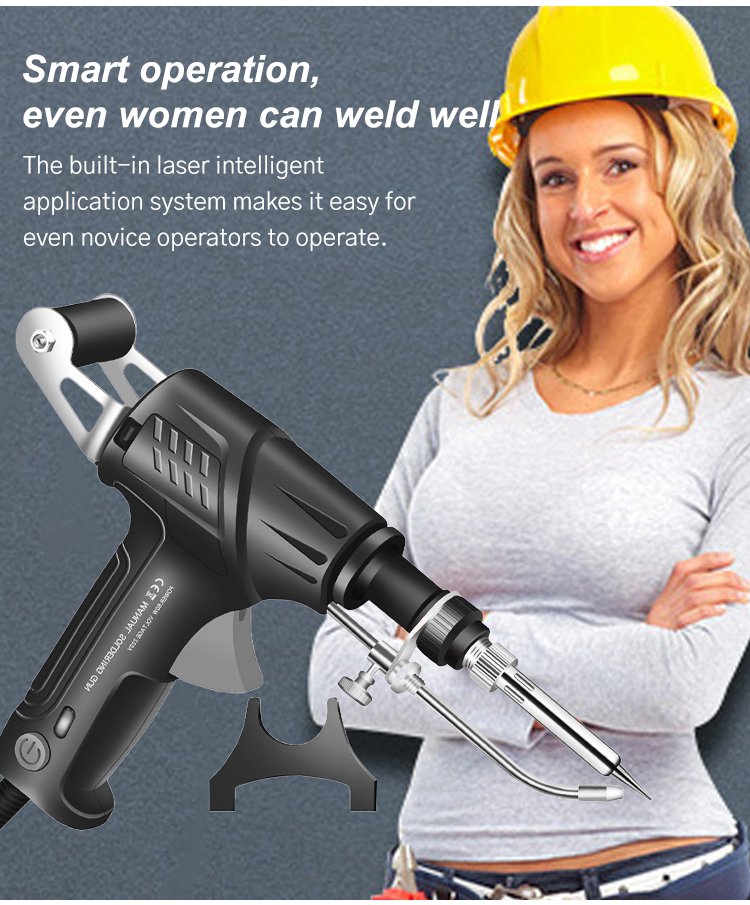 Electric Welding Tool | Rapid 20s Heat-Up | 2-in-1 Welding & Cutting | Ergonomic Handle