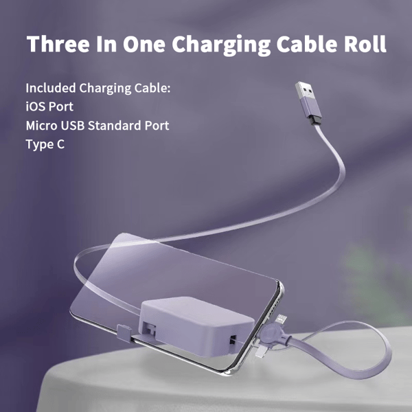 PowerRoll™ Effortless Charging Convenience