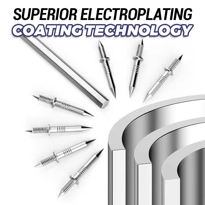 DoubleEdge™ Double-Headed Seamless Skirting Nails | Strong Hold | Damage-Free Skirting Installation