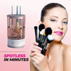 Makeup Brush Cleaner Machine | BrushPure™ Automatic Cleaning & Drying | Compact 16×9cm