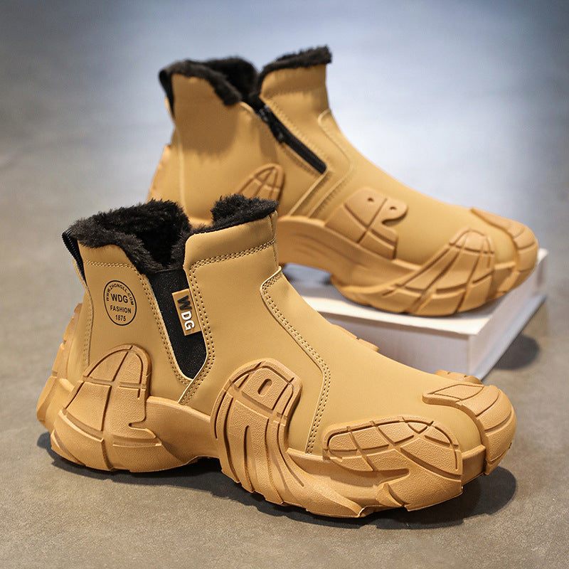 Men’s Waterproof Martin Boots | Wear-Resistant | Anti-Slip Sole | All-Day Comfort