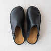 Women’s Orthopedic Mules | Cushioned Insole | PU Leather Slip-On Shoes