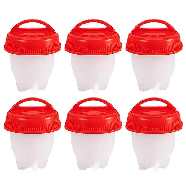 YolkCraft™ Egg Molder Cooking Pods | Easy Hard-Boiled & Poached Egg Maker | Dishwasher Safe