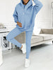 Women’s 3-Piece Loungewear Set | Hoodie, Sweatpants & Top | Casual Comfort Outfit