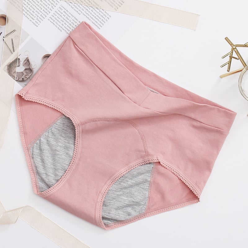 Women’s Leakproof Underwear | High-Waisted Period Panties | Reusable Cotton