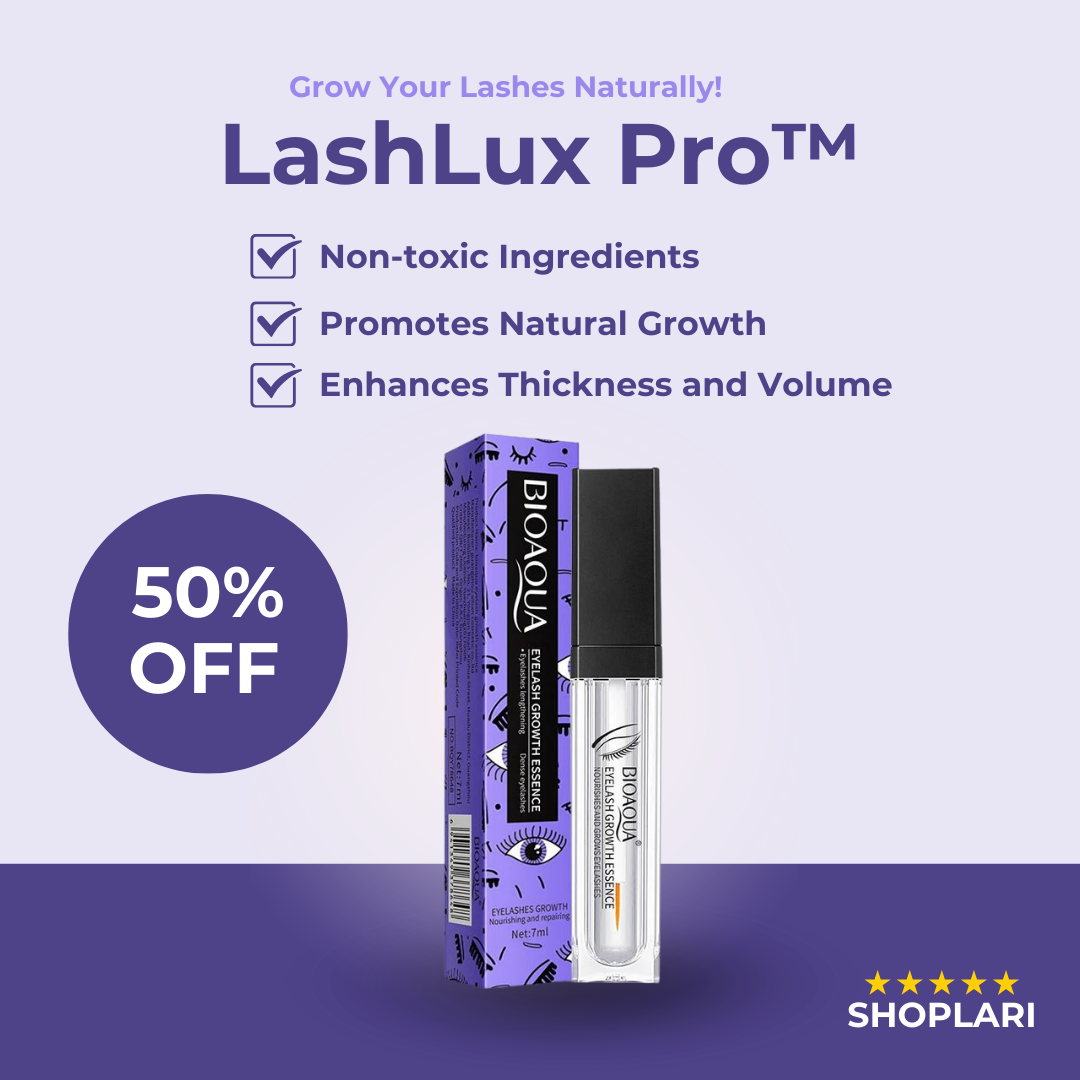 Last Day 50% OFF🔥 I LashLux Pro™ Lash Growth Serum