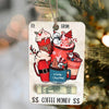 Christmas Money Holder Ornament | Wooden Hanging Decoration | Handcrafted Holiday Gift Surprise