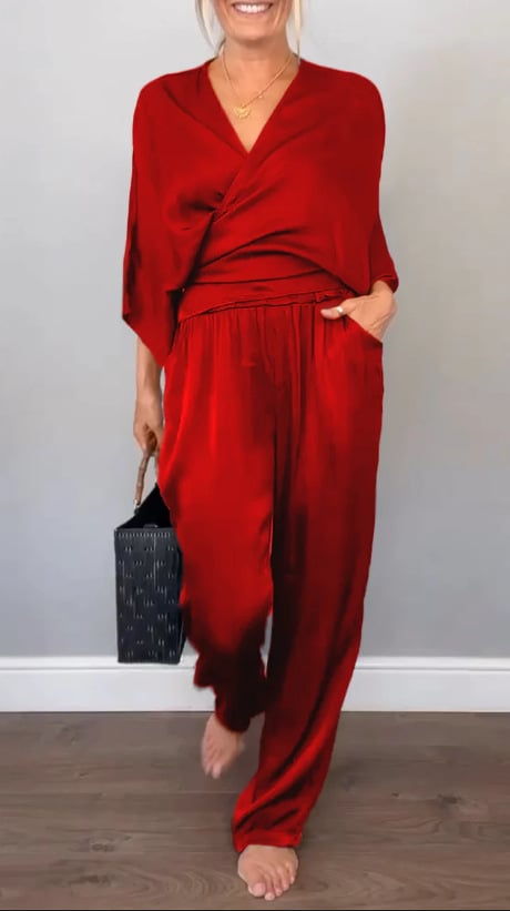 Helen™ Sleek Satin Elegance