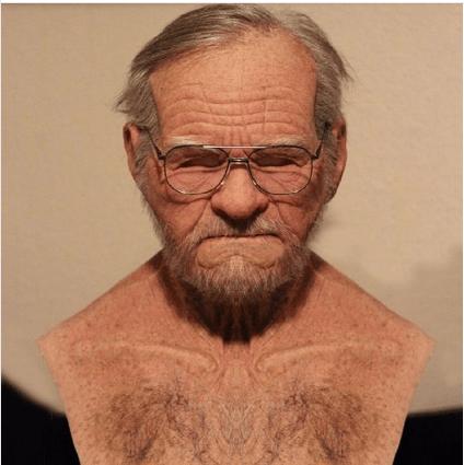 MaskEnigma™ Holloween Realistic Elderly Disguise