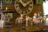 Wooden Cuckoo Clock | Handcrafted Black Forest Chalet | Musical Pendulum Design