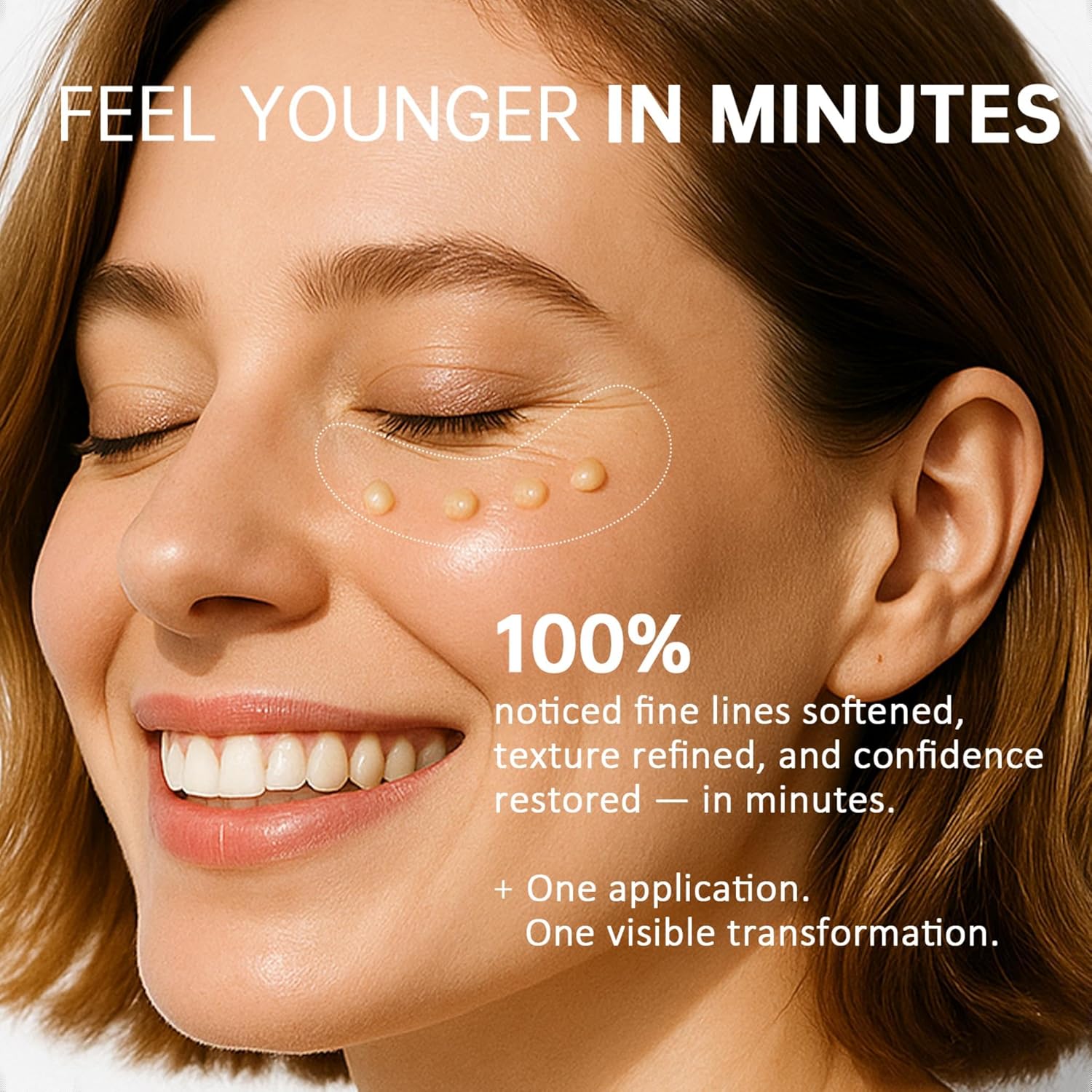 Eye Tightening Cream | Instant Firming & Brightening Formula | Reduces Puffiness & Wrinkles | 15ml