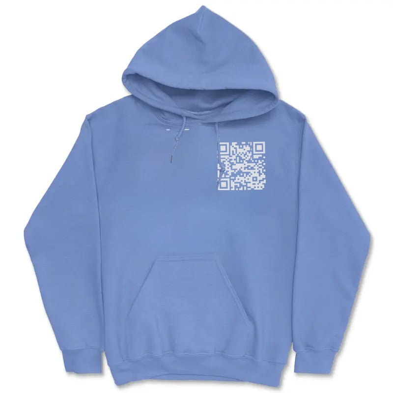 ScanThis - Hilarious QR Code Hoodie