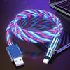 Magnetic Charging Cable | 540° Rotating Connector | Fast Charge with LED Glow