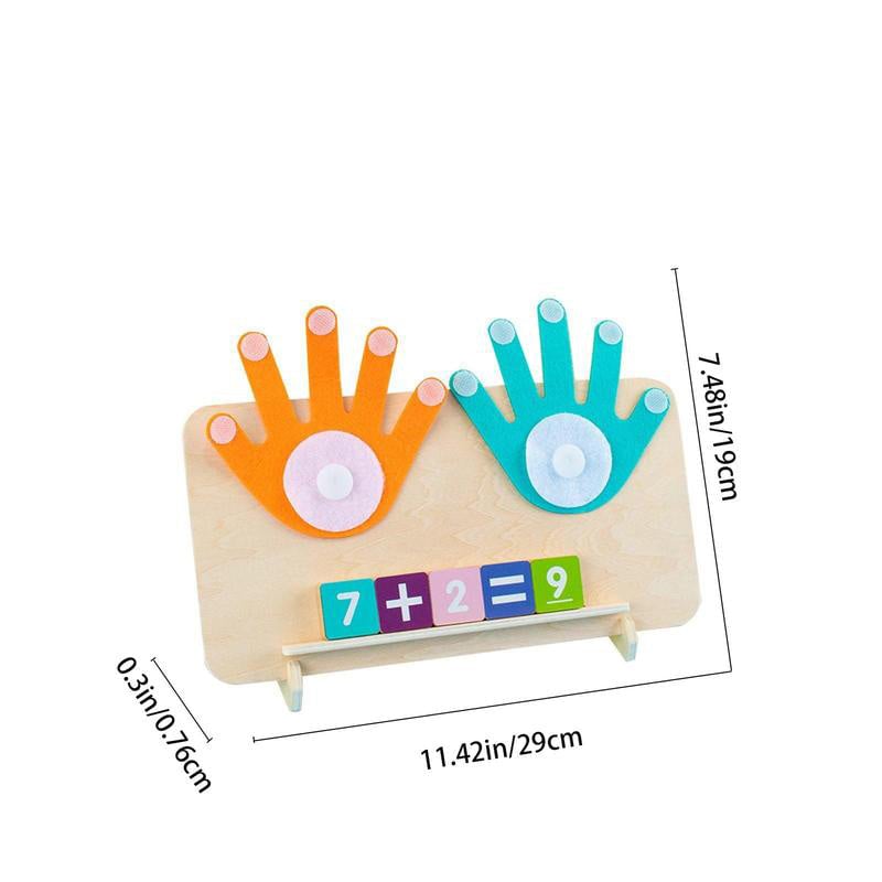 1 Set of Finger Counting Math Montessori Toys