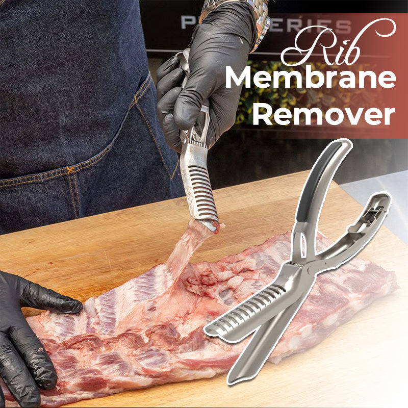 Rib Membrane Remover Tool | Stainless Steel | Ergonomic Handle | Easy Meat Prep