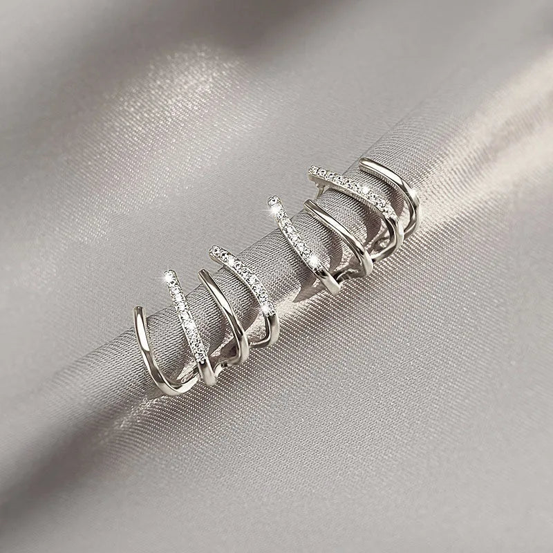 Women’s Twist Earrings | Lightweight Statement Jewelry | Hypoallergenic Finish