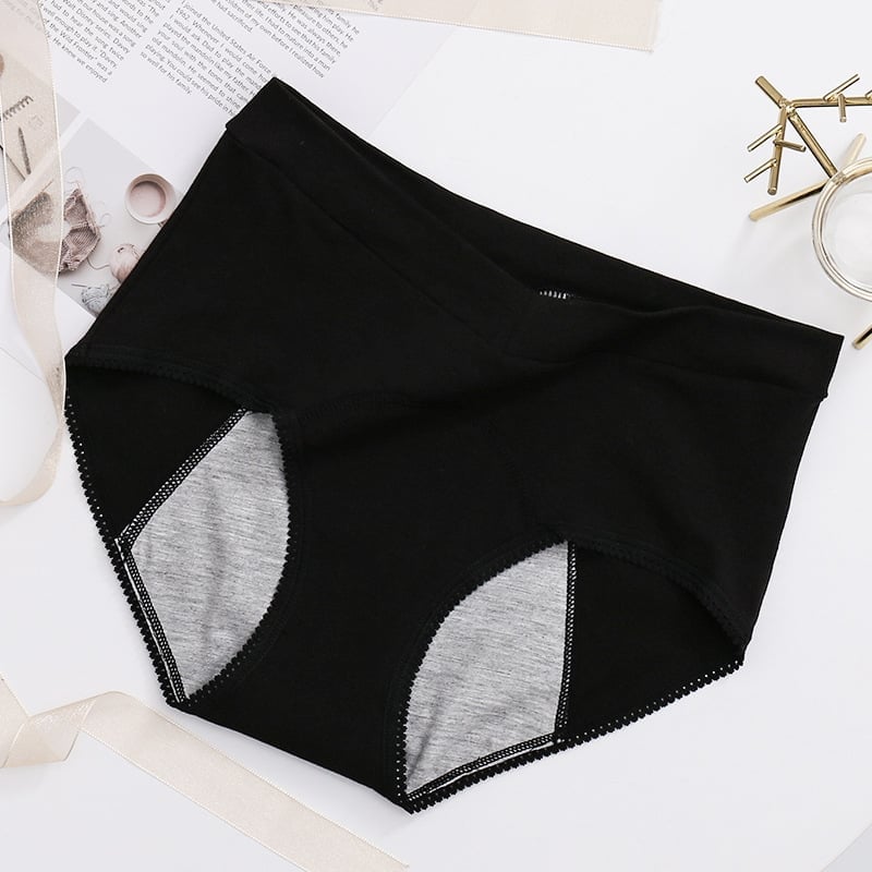 Women’s Leakproof Underwear | High-Waisted Period Panties | Reusable Cotton
