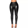 Women’s Faux Leather Leggings | High-Waist Sculpting Fit | Breathable Stretch Fabric