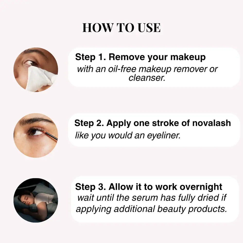 Eyelash Growth Serum | Lash Lengthening & Thickening Formula | Nourishing Treatment | 2ml