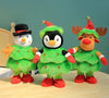 Christmas Singing & Dancing Plush Toy | Animated Holiday Decoration | 38–40cm