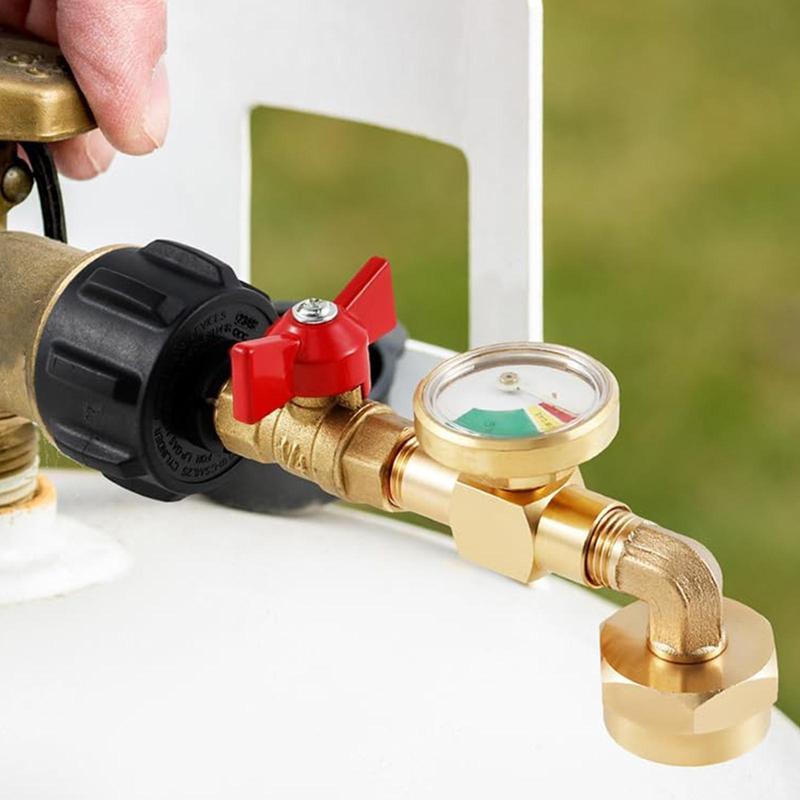 Propane Refill Adapter with Valve