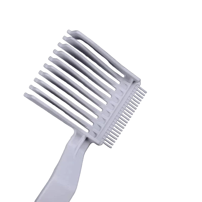 Hair Cutting Comb | SmoothTrim™ Ergonomic Guide Comb | ABS Plastic | Curved Double Teeth
