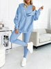 Women’s 3-Piece Loungewear Set | Hoodie, Sweatpants & Top | Casual Comfort Outfit