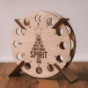 Christmas Advent Calendar Tree | Wooden Beer & Wine Holder | Reusable Birch Wood
