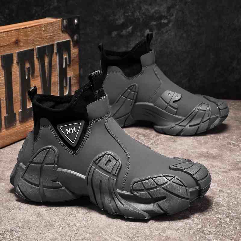Men’s Waterproof Martin Boots | Wear-Resistant | Anti-Slip Sole | All-Day Comfort
