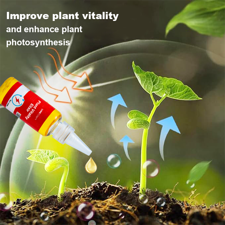 Organic Plant Fertilizer | VitalBloom™ Growth Booster with Enzymes & Minerals for Strong Roots & Lush Blooms