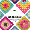Crochet Pattern Card Deck | 50 Portable Stitch & Color Design Cards + Guide Booklet