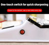 Electric Knife Sharpener | Double-Sided | 5-Second USB Rechargeable Blade Restorer