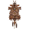 Wooden Cuckoo Clock | Handcrafted Black Forest Chalet | Musical Pendulum Design